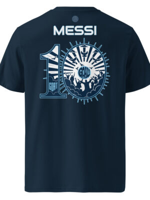 Argentina Football Tee No.10 (Navy)