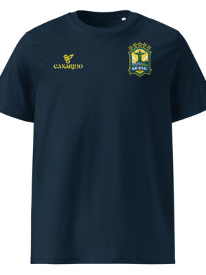 Brazil Football Tee (Navy)