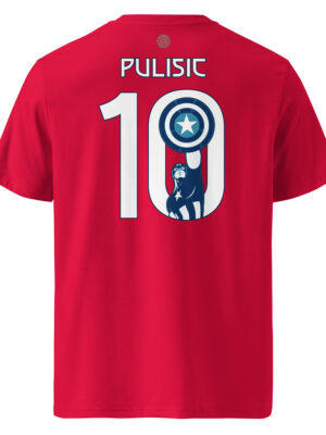 USA Football Tee No.10 (Red)