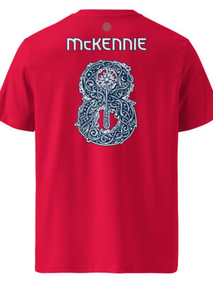USA Football Tee No.8 (Red)