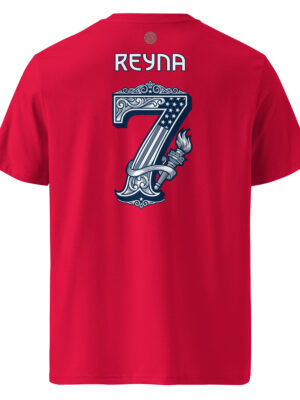 USA Football Tee No.7 (Red)