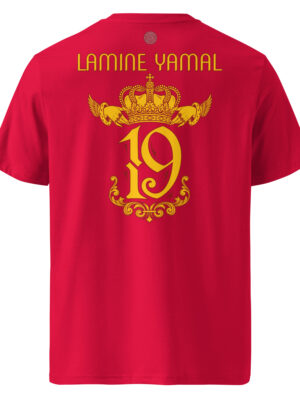 Spain Football Tee No.19 (Red)