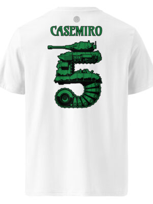 Brazil Football Tee No.5 (White)