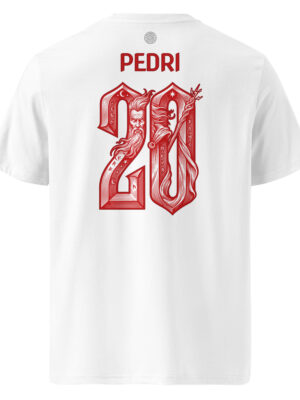 Spain Football Tee No.20 (White)