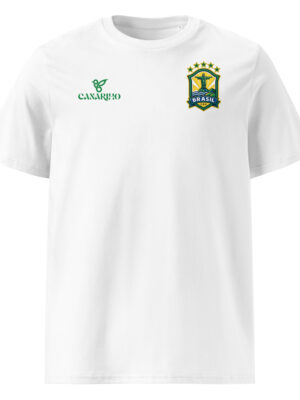 Brazil Football Tee (White)