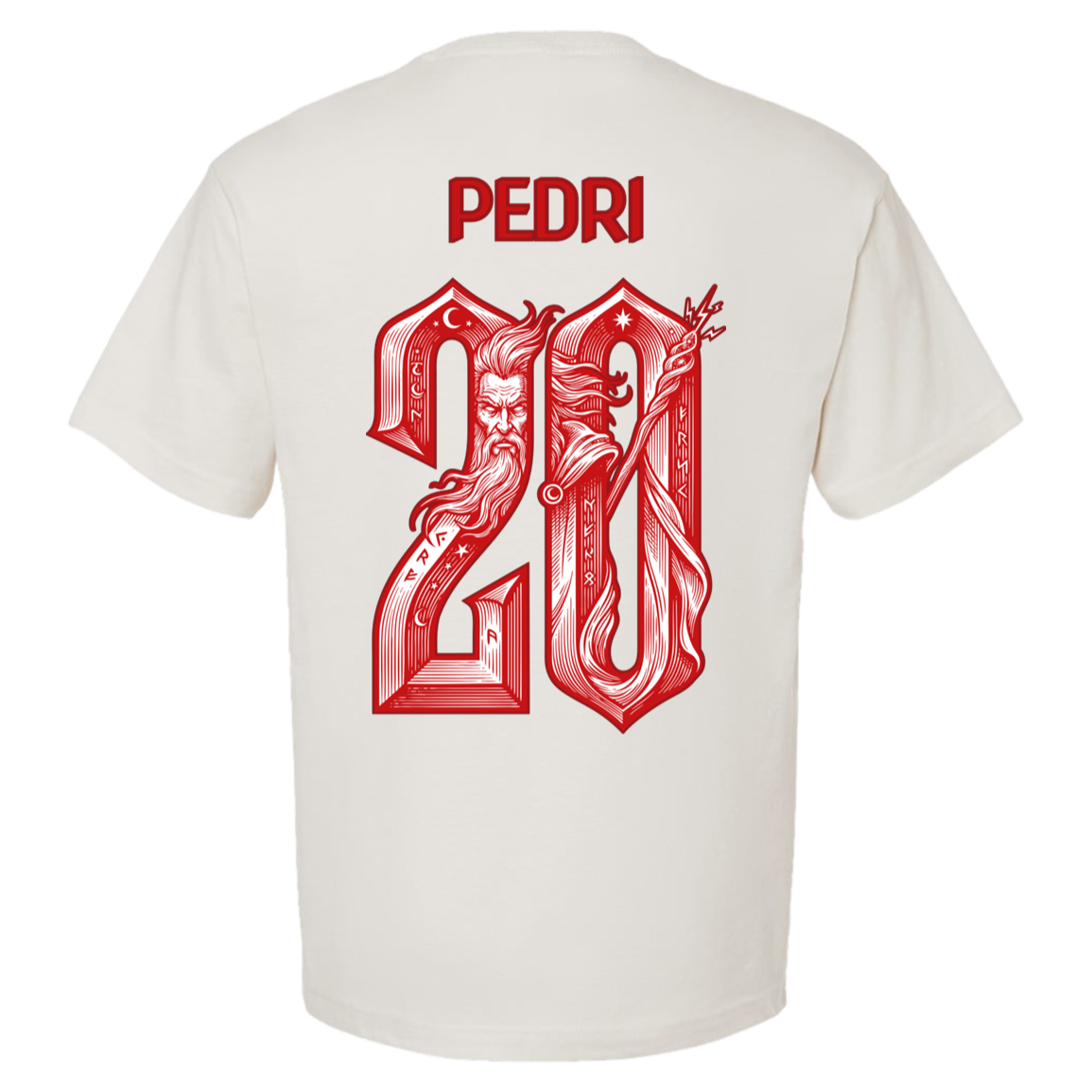 Pedri - No.20 El Mago (White)