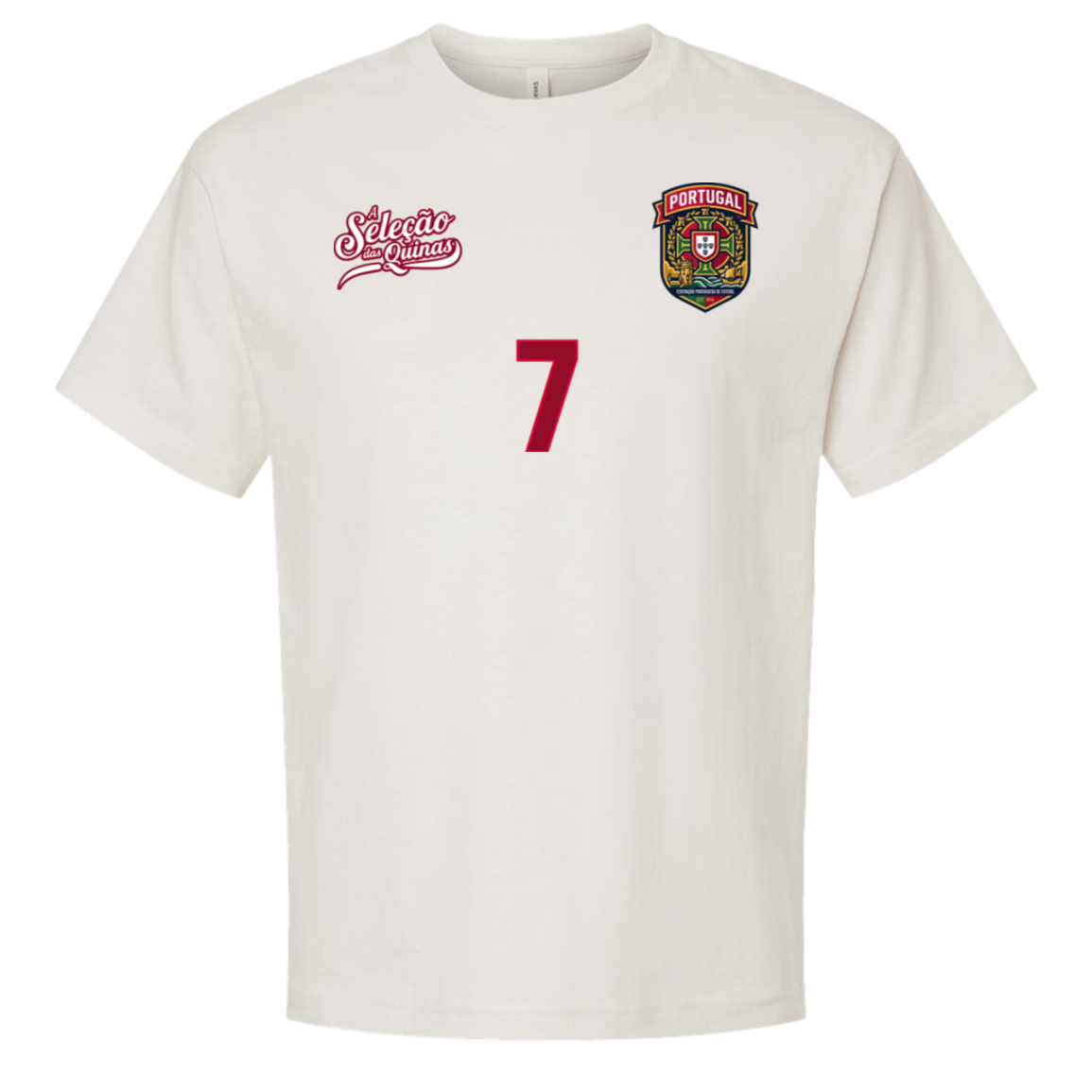 Ronaldo - No.7 The G-O-A-T (White) - Image 3